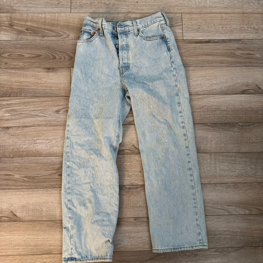 Levi’s Ribcage Straight Ankle Jeans